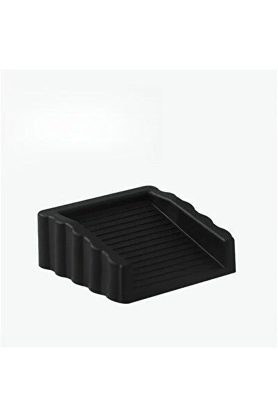 Choice4 Black 1 pack TPR Non Slip Windproof Door Stopper Creative Safety Wedg...