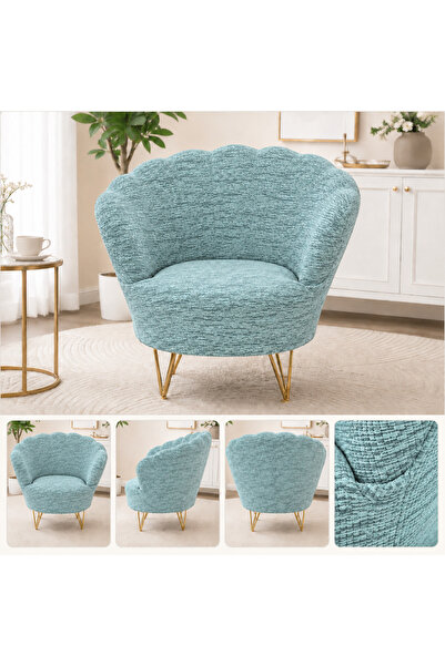 uzhanem Single Sofa Cover Daisy Sofa Cover Tree Bark Pattern