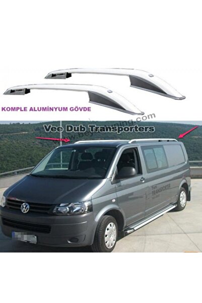 beyaztuning Volkswagen Transporter T5-T6-T7 Üst Port Bagaj Tavan Çıtası Uzun