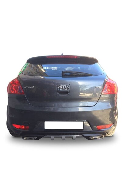 Universal Kia Ceed Difüzör Arka Tampon Çift Egzoz Çıkışlı