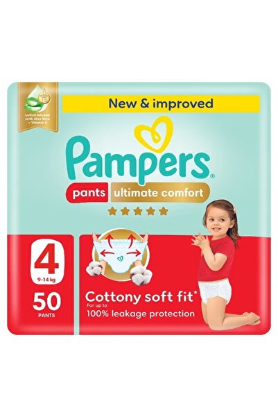 Pampers Premium Care Pants Diapers, Size 4, 9-14kg, Unique Softest Absorption...