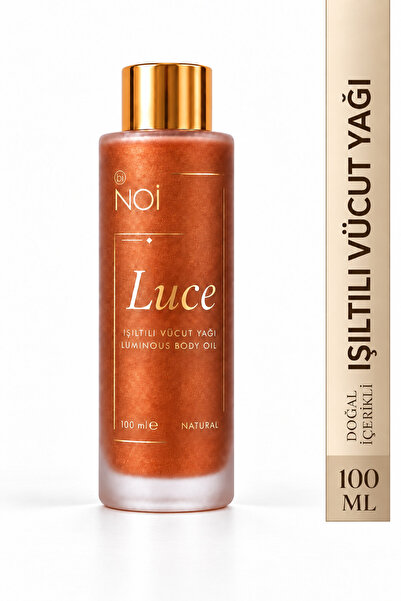 LUCE Bronz Işıltılı Vücut Yağı Nemlendirici ve Besleyici 100 ML
