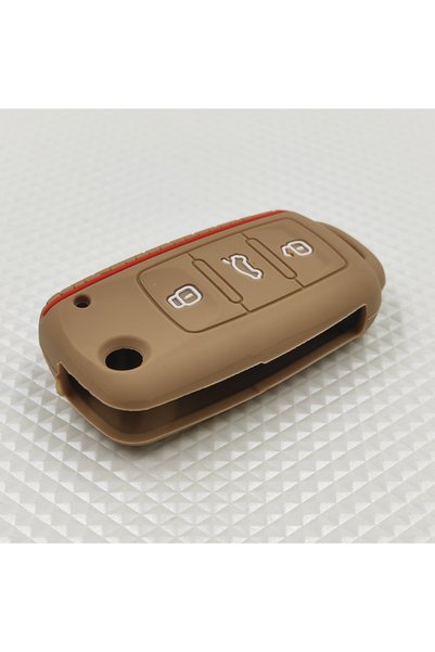 Fabrikasyon Volkswagen Key Cover Silicone 3 Keys (Oem)