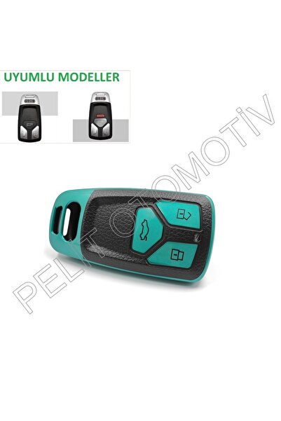 PELİTOTOMOTİV Husa pentru chei Audi Q3 Q5 Q7 Superlux Keyless Verde