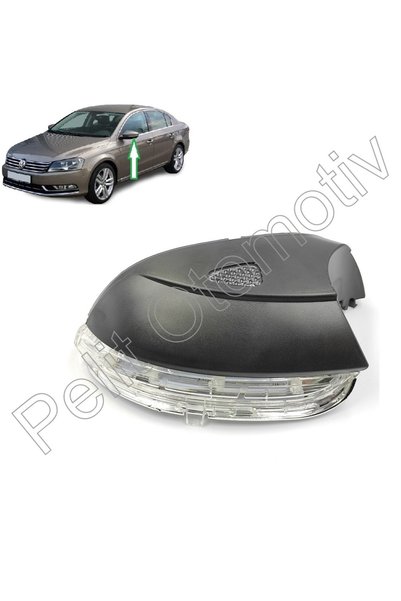 PELİTOTOMOTİV Passat B7 (2011-2015) Sol Ayna Sinyali 3C8949101 3C8949101E