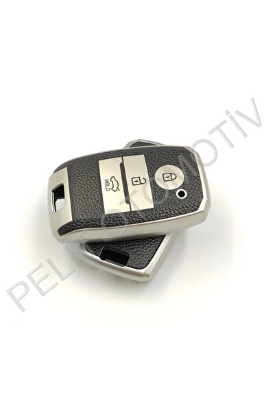 PELİTOTOMOTİV Husa pentru chei pentru telecomandă Kia Rio Superlux Silver