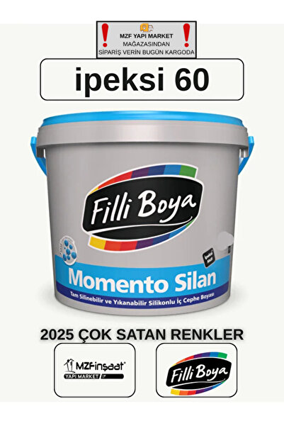 Filli Boya MOMENTO SİLAN - Yüksek Silinebilir- Yüksek Parlaklık - Yüksek Kapa...