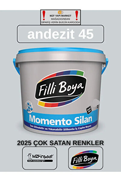 Filli Boya MOMENTO SİLAN - Yüksek Silinebilir- Yüksek Parlaklık - Yüksek Kapa...
