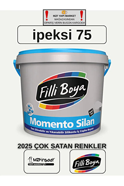 Filli Boya MOMENTO SİLAN - Yüksek Silinebilir- Yüksek Parlaklık - Yüksek Kapa...