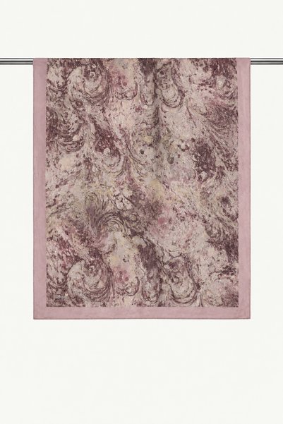 SilkTouch Powder Volcanic Elegance Patterned Shawl