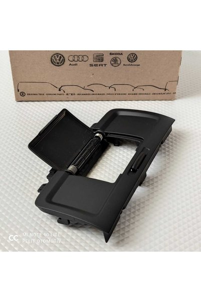 OEM Passat B6 B7 (2006-2015) Uyumlu Arka Konsol Cakmak Kapagi (Siyah)