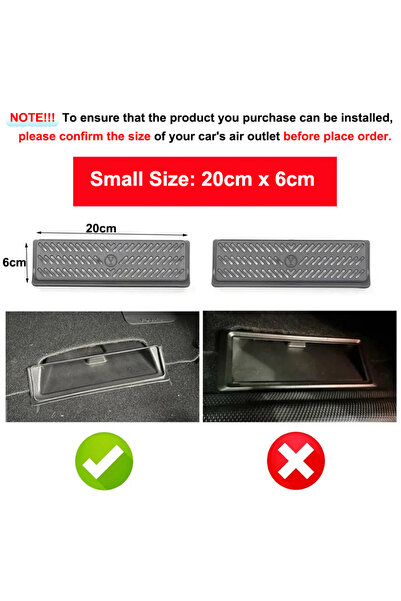 Choice MY Small Size for Tesla Model Y HW4.0 2024 Berlin Under Seat Rear Air ...