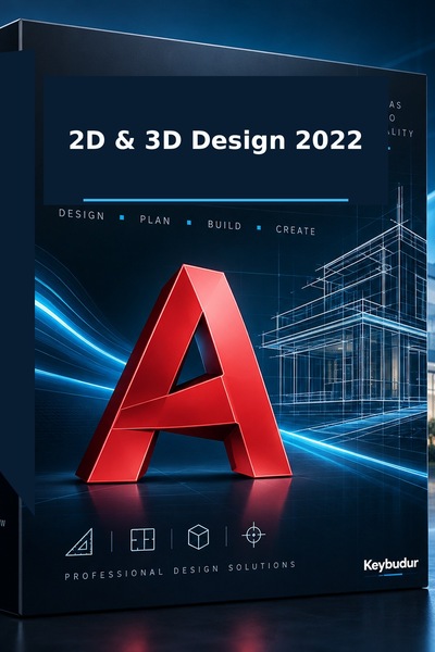 AutoCAD 2022 (Windows) - 1 PC 1 Yıl Lisans (Full Sürüm)