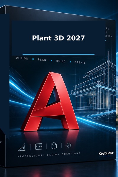 Autocad Plant 3D 2027 (Windows) - 1 Pc 3 Yıl Abonelik (Full Sürüm) Hızlı Aktivasyon