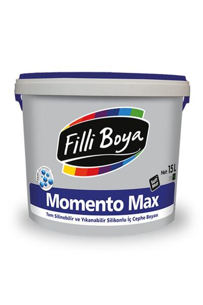 Filli Boya Momento Max Silikonlu Soft Mat Boya 7,5 Lt. Karbeyazı