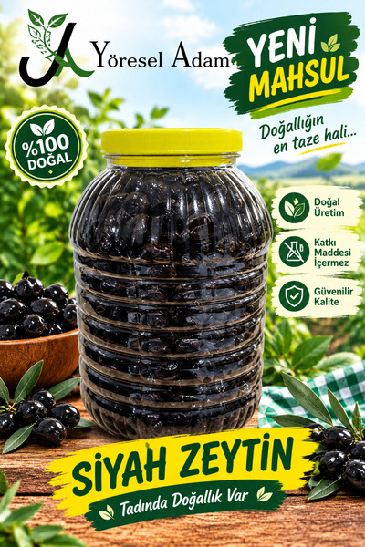 Doğal Siyah Zeytin - Taze Ve Lezzetli Siyah Zeytin Çeşitleri