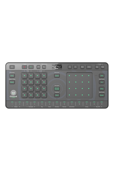 alphatheta Chordcat 8-Track Portable Hardware Groovebox Music Production Sequencer Synthesizer