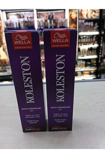 wella koleston Koleston Tüp Saç Boyası 5/66 Şarap Kızılı