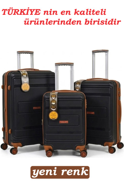 travelpolo BUSİNESS ✯ ✯✯✯✯✯ ✯ 7 YILDIZLI VALİZ SETİ