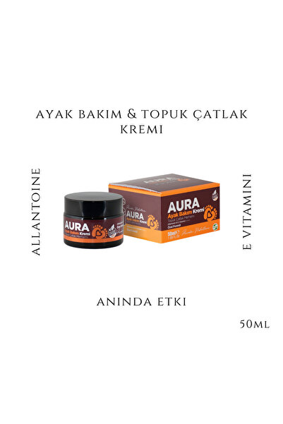 Aura Restore Yoğun Nemlendirici Onarıcı Ayak Bakım ve Topuk Çatlak Kremi 50ml