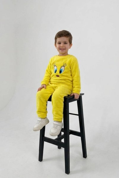 Irmak kids Krazber Çocuk Welsoft 2'li Pijama Takım