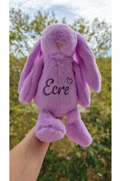 Viela Gift Atelier İsme Özel Uyku Arkadaşı Peluş Tavşan - İsimli Bebeklere Öz...
