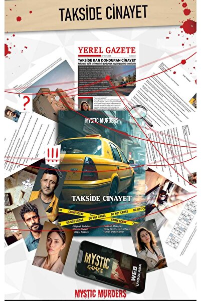 Armastr Gizemli Dedektiflık Oyunu Takside Cinayet
