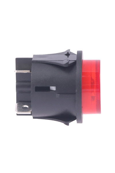 Choice A Red Push Button Switch With Light 4 Pins Touch Power Switch 16A 250V...