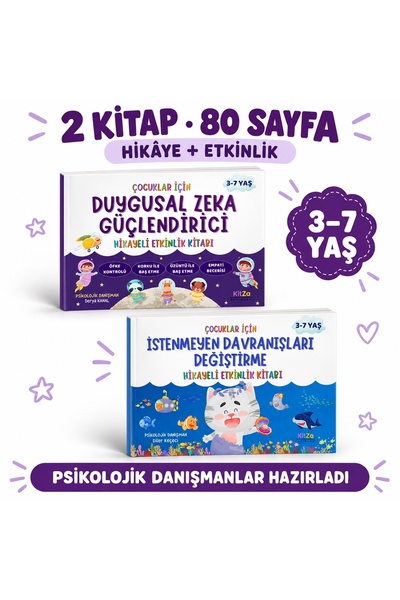 kitza yayınları 3-7 YAŞ DUYGUSAL ZEKA GÜÇLENDİRME VE İSTENMEYEN DAVRANIŞLARI ...