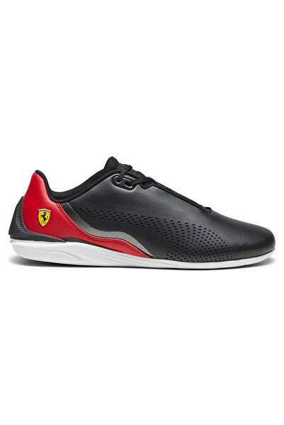 Puma Ferrari Drift Cat Decima 307193-07 Erkek Spor Sneaker Ayakkabı SİYAH-KIR...
