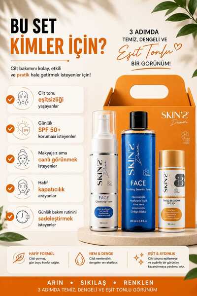 Skins derm BB Cream 3'lü