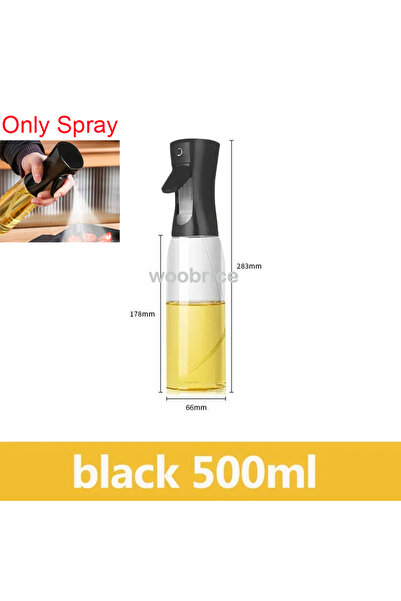 Choice black 500ml-spray 2in1 Kitchen Spray Oil Dispenser Oil Sprayer Polishe...