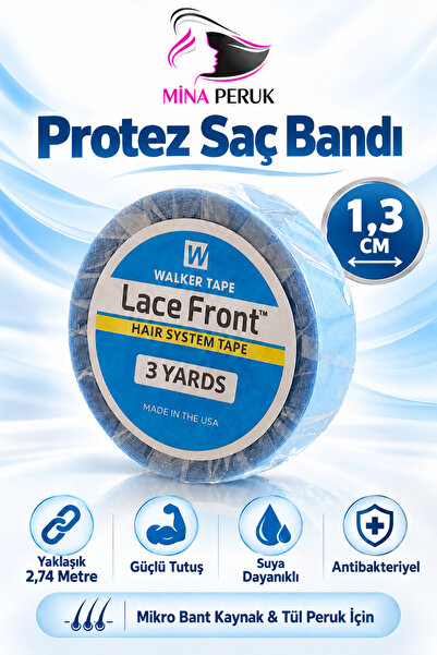 Mina Peruk Protez Saç Bandı / 1.3 Cm