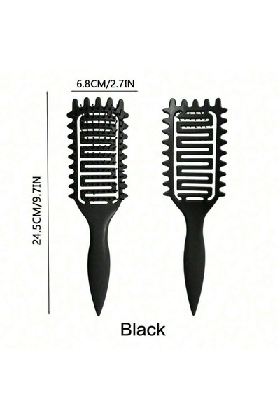 Choice black Hair Brush, Curly Hair Brush, Vented Shaping and Defining Curls,...