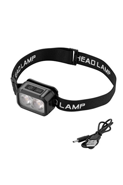 Lawazim Pro7 5W Rechargeable LED Headlamp - 400LM, 800mAh, Motion Sensor, 5 L...