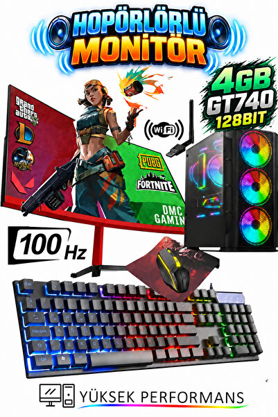 Dmc N90x (GTA 5) I7-860,16GB RAM,256GB SSD,4GB GT740 128BİT,24"100hz Curved O...