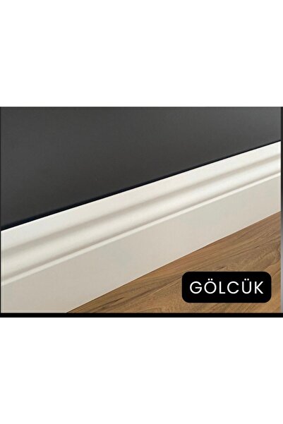 BY İSTANBUL Yalı Serisi Lake Saten Beyaz Pvc Süpürgelik B10 Gölcük Serisi Pvc