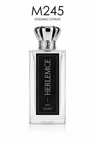 M245 Erkek Parfümü 65ml Fresh Aromatik Odunsu Oceanic Citrus