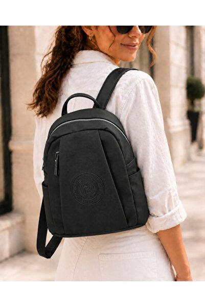 Just Polo Kadın Günlük Kullanıma Uygun Çok Bölmeli Sırt Çantası EBAT : 25 X 3...