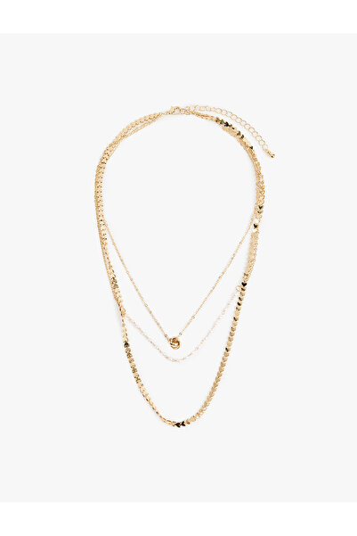 Koton Pearl Detailed Multiple Necklace