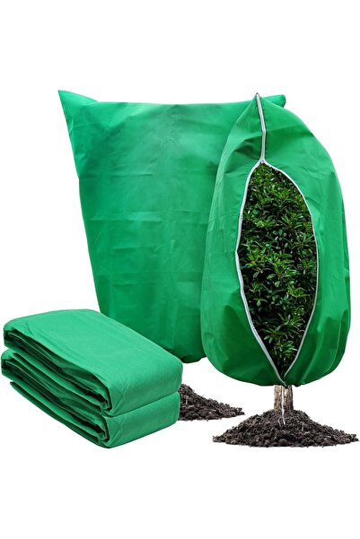 Choice12 غطاء نباتي أخضر مقاس 120×180 سم، غطاء شتوي دافئ، حقيبة حماية للأشجار...