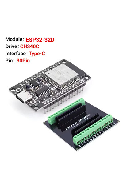 Choice3 ALLOYSEED CH340C Set ESP32 Development Board WiFi+Bluetooth Module Du...