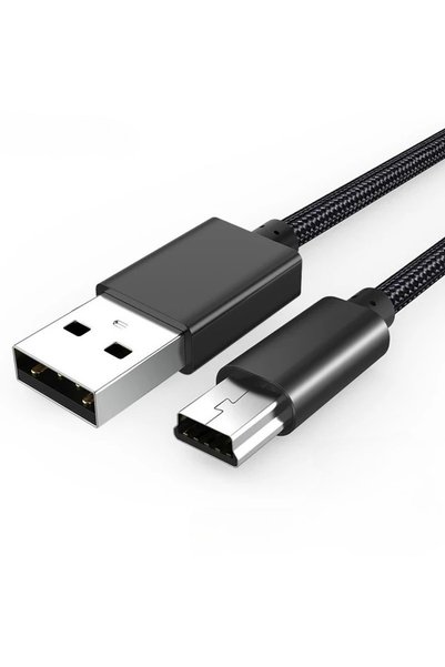 Choice9 كابل محول USB نوع C إلى USB صغير بطول 0.5 متر للكاميرا ومشغل MP3 وماك...