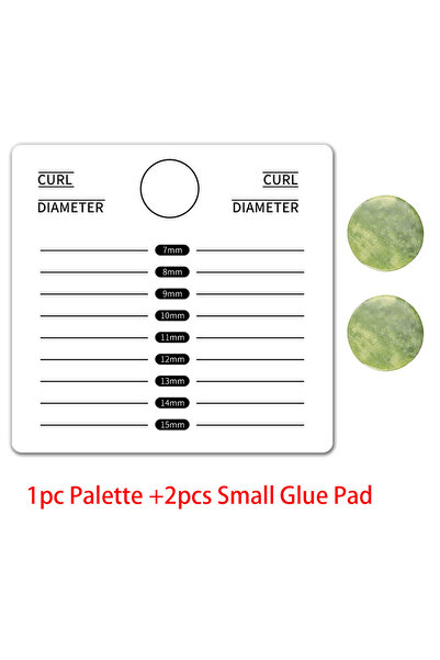 Choice DUTRIEUX White 3PCS Eyelashes Extension Palette Acrylic False Lash Pal...