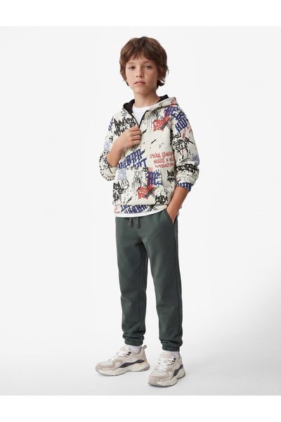 Koton Pocket Detailed Tie-Waist Drawstring Sweatpants