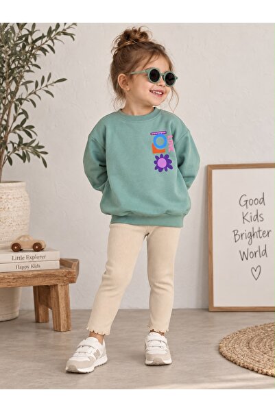 dundee kids Kız Çocuk Baskılı 2'li Takım