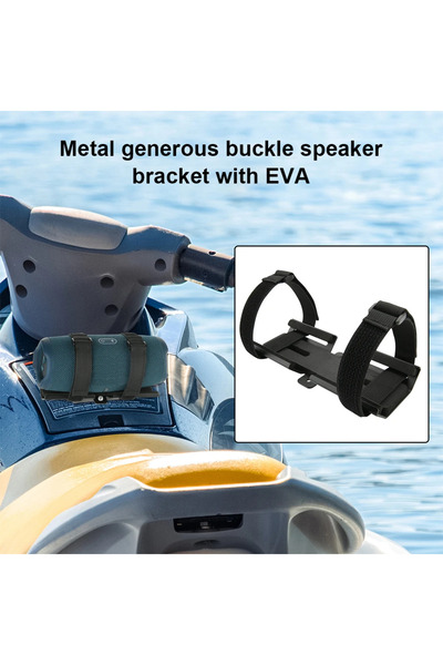 Choice Portable Speaker Holder Speaker Mount Adjustable Strap Speaker Bracket...