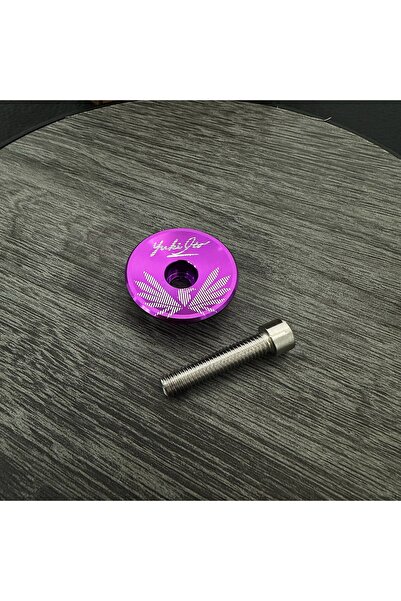 Choice purple SRUOEC Stem Cover Aluminium Alloy Stem Top Cap Only 5.2g Ultra ...