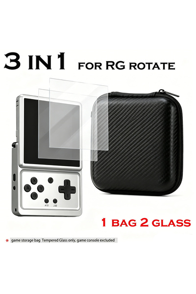 Choice3 3 IN 1 BAG1 3 IN1 for RG ROTATE Tempered Glass Screen Game Storage Ba...