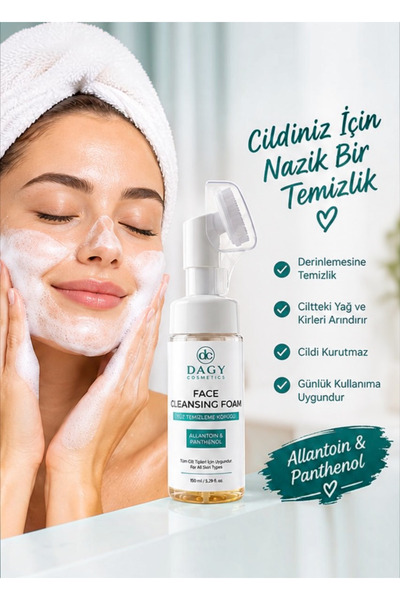 Dagy Cosmetics Yüz Temizleme Köpüğü Allantoin & Panthenol Tüm Cilt Tipleri - ...